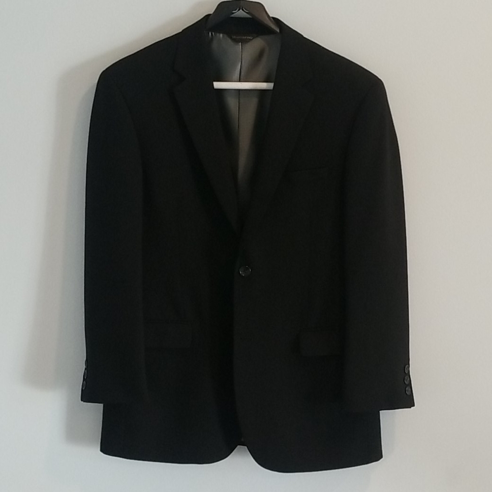 Montefino Classic Black Suit Jacket
